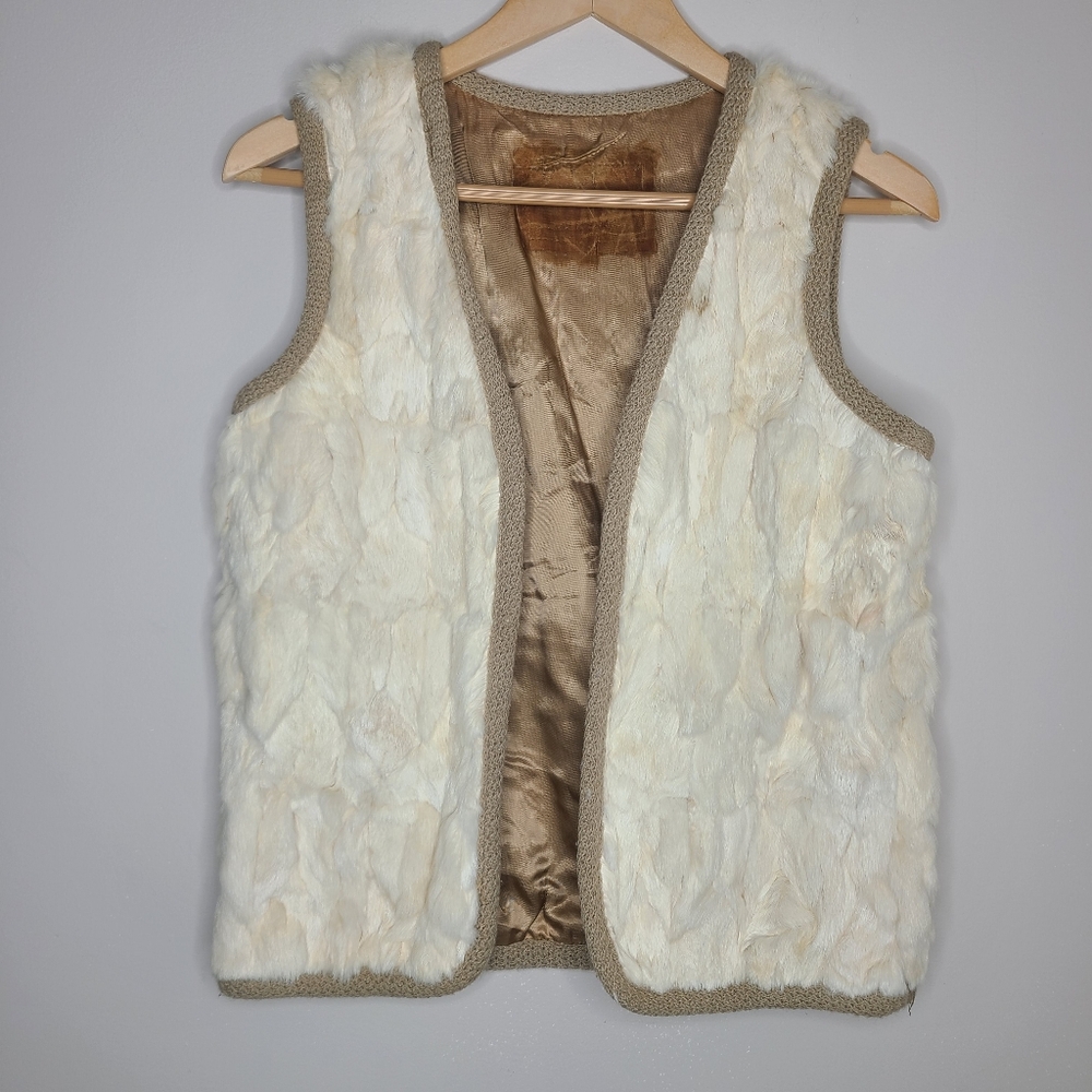 Vintage Rabbit Fur Vest - Picture 2 of 7